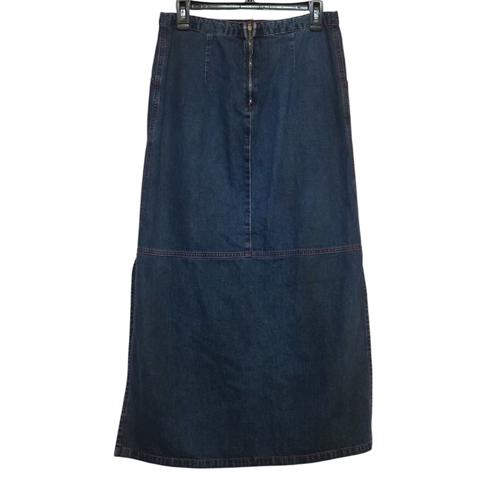 Vintage Y2K Anchor BlueWomen's Denim Skirt - Picture 2 of 7